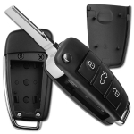 Automobilio rakto korpusas 3 mygtukai AUDI A3 8P A4 B7 A6 C6 A8