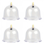 Didelių Vakuuminių Masažo Taurių Rinkinys KT11, 4 vnt.