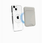 &bdquo;Magsafe Stand Creme&ldquo; kortelių piniginė