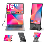 Kwumsy N2 16&Prime; ne&scaron;iojamas monitorius su stovu IPS Full HD 60 Hz