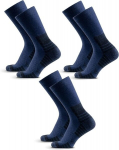 Merino vilnos kojinės unisex Weierya, mėlynos, 3 poros