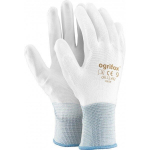 Pir&scaron;tinės aplietos poliuretanu baltos