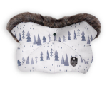 Pir&scaron;tinės vežimėliui KikkaBoo, Snow Forest