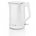 Virdulys Elektrinė arbatinukas - Gorenje K15DWW 1.5L 2200W balta