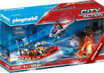 Playmobil 70335 Gaisrinė Valtis ir Sraigtasparnis Miesto Veiksmas