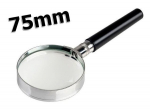 Padidinimo stiklas 75mm