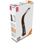 Avide LED stalinis &scaron;viestuvas Business 6W LCD odos imitacija rudas