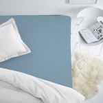 Satino audinio paklodė su guma, 140x200x25cm