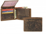 Odinė piniginė vyrams GreenBurry Vintage 1705 -COW-25