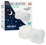 Vienkartiniai įklotai liemenėlei Akuku Night, 20 vnt, A0444