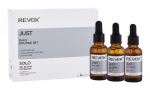 Rinkinys Revox Just Daily Routine: veido aliejus, 30 ml + veido serumas, 30 ml + paakių serumas, 30 ml