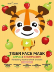 Drėkinamoji lak&scaron;tinė veido kaukė Montagne Jeunesse 7th Heaven Tiger Face Mask, 1 vnt