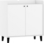 Komoda Meblocross Dolce Dol-05 2D, balta