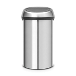 Brabantia &scaron;iuk&scaron;liadėžė Touch Bin, 60 l, pilka