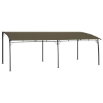 vidaXL Sodo markizė nuo saulės, taupe spalvos, 6x3x2,55m
