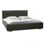 Lova Carlo 160x200 cm, pilka