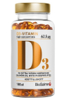 Maisto papildas BioSalma Didelės koncetracijos Vitaminas D3 (2500IU), 180 kapsulių