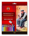 Akvarelinių pie&scaron;tukų rinkinys Koh-I-Noor Mondeluz Art 48 spalvų