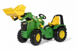 Traktorius su pedalais ir kibiru Rolly Toys rollyX-Trac Premium John Deere 8400R