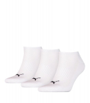 Vyri&scaron;kos kojinės Puma Cushioned Sneaker 907942 02 kojinės, 3 poros, 39-42