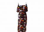 Suknelė moterims R1225, juoda, L/XL