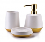 Vonios aksesuarų rinkinys Eda White