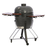 Keraminė kepsninė TunaBone Kamado classic L, 59,5 cm, pilka
