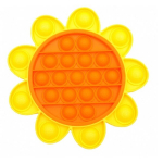 Silikoninis žaislas Pop it, saulėgrąža