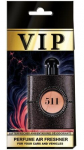 Automobilių oro gaiviklis VIP № 511 Yves Saint Laurent "Black Opium"