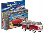 Revell - VW T1 Samba Bus dovanų komplektas, 1/24, 67399