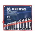 Kombinuotų veržliarakčių rinkinys King Tony