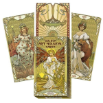 Taro kortos Golden Art Nouveau