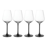 Vyno taurės &bdquo;Villeroy & Boch Manufacture Rock&ldquo; 470 ml kri&scaron;tolas, 4 dalių rinkinys