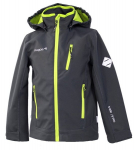 Huppa Softshell striukė JAMIE 1, dark gray/lime