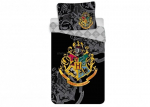 Patalynės komplektas Harry Potter, 140 x 200 cm + pagalvės užvalkalas 70 x 90 cm.