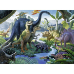 Dėlionė Dinozaurai Ravensburger, 100d.