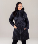 Luhta moteri&scaron;kas paltas, juodas