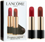 Lūpų dažų rinkinys Lancome L'absolu Rouge Drama Matte 2 x 3.4 g