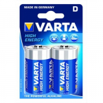 Varta High Energy D elementai 2 vnt.