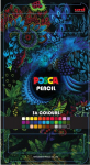 Spalvoti pie&scaron;tukai Posca, 36 vnt.