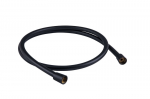 Žarna du&scaron;o juoda 150cm PVC Con/Con anti-twist (B) RUBINETA