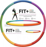 Gimnastikos lankas Fit+ Happy&trade; fitness hoelahoep