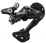 Kalnų dviračio galinis derailer Shimano Deore M4120 10/11v Shadow RD+ juodas didelis krep&scaron;ys (2x11 ir 2x10)