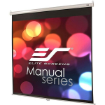 Elite Screens M85XWS1 Diagonal 215 cm 1:1 Viewable screen width (W) 152.4 cm White