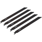 Atsarginiai pjūkleliai tiesiniam pjūklui 5 vnt. metalui 225x19x0,9mm FASTER TOOLS (3963)