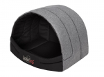 Hobbydog būda Dark Grey Ekolen R3, 55x43 cm