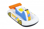 Pripučiamas plaustas vaikams Bestway Sports Car, 110x75 cm, baltas
