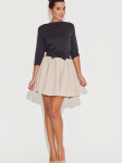 Sijonas moterims Katrus 47425, rusvas, XL