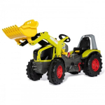 Pedalinis traktorius Rolly Toys Claas X-Trac Premium, geltonas