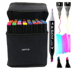 Dvipusiai markeriai-flomasteriai Decoartlt, 48 vnt